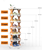 X-Shaped Shoe Rack Markup Enterprises