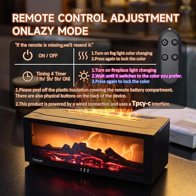 Fireplace Aromatherapy Diffuser MarkupEnterprises